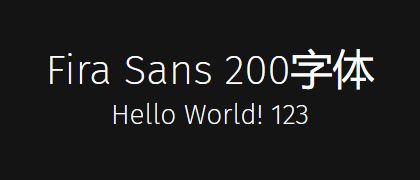 Fira-Sans-200