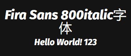 Fira-Sans-800italic