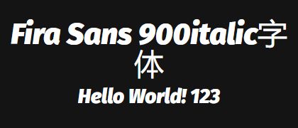 Fira-Sans-900italic