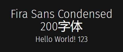 Fira-Sans-Condensed-200
