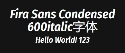 Fira-Sans-Condensed-600italic