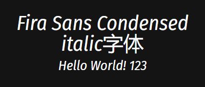 Fira-Sans-Condensed-italic