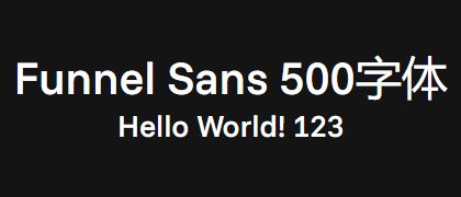 Funnel-Sans-500