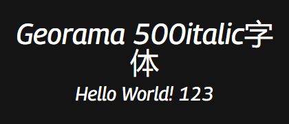 Georama-500italic