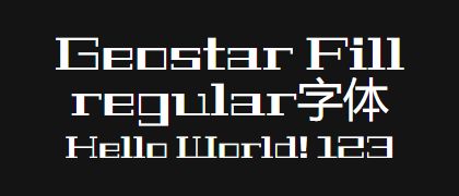 Geostar-Fill-regular