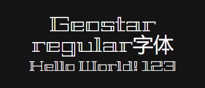 Geostar-regular