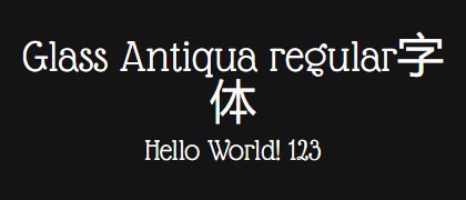 Glass-Antiqua-regular