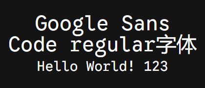 Google-Sans-Code-regular