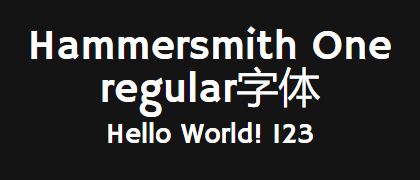 Hammersmith-One-regular