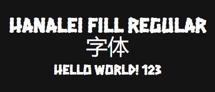 Hanalei-Fill-regular