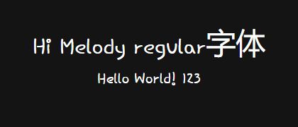 Hi-Melody-regular