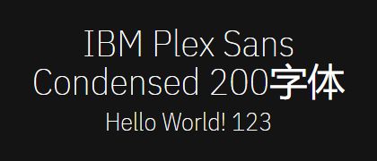 IBM-Plex-Sans-Condensed-200