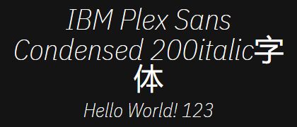 IBM-Plex-Sans-Condensed-200italic