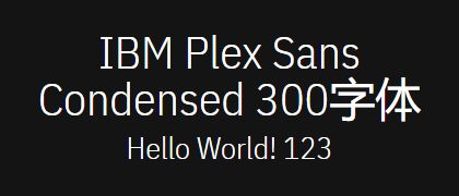 IBM-Plex-Sans-Condensed-300