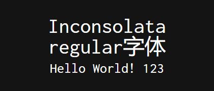 Inconsolata-regular