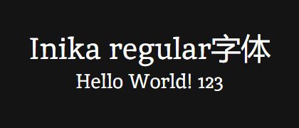 Inika-regular