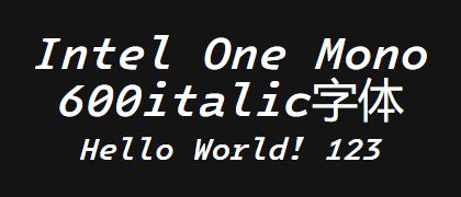 Intel-One-Mono-600italic