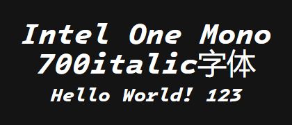 Intel-One-Mono-700italic