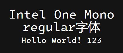 Intel-One-Mono-regular