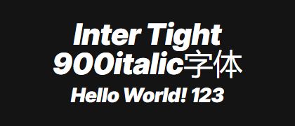 Inter-Tight-900italic