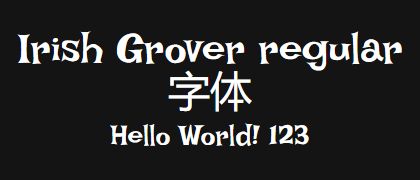 Irish-Grover-regular