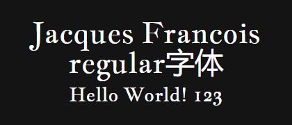 Jacques-Francois-regular