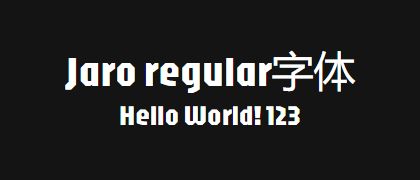 Jaro-regular