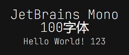 JetBrains-Mono-100