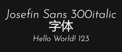 Josefin-Sans-300italic