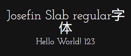 Josefin-Slab-regular