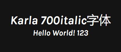 Karla-700italic