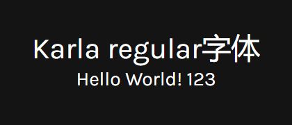 Karla-regular