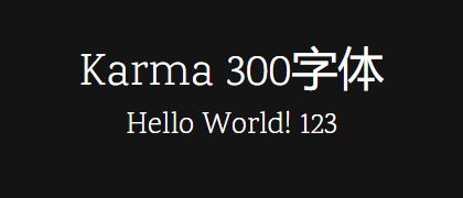 Karma-300