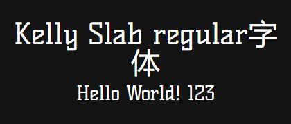 Kelly-Slab-regular