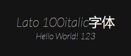 Lato-100italic