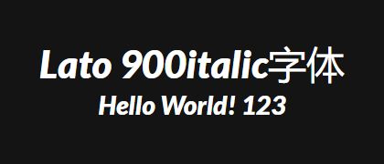 Lato-900italic