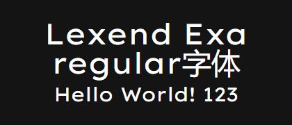 Lexend-Exa-regular