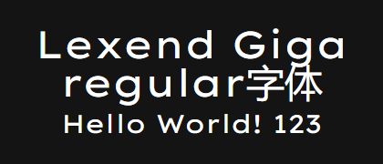 Lexend-Giga-regular