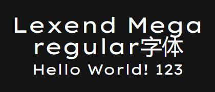 Lexend-Mega-regular