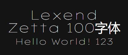 Lexend-Zetta-100