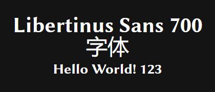 Libertinus-Sans-700