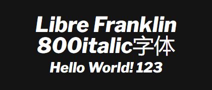 Libre-Franklin-800italic