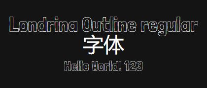 Londrina-Outline-regular