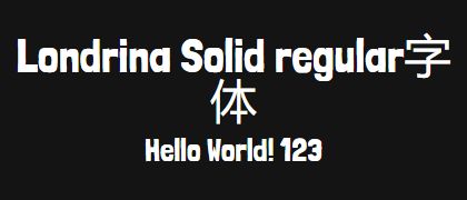 Londrina-Solid-regular