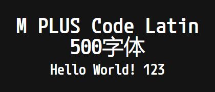 M-PLUS-Code-Latin-500