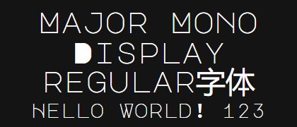 Major-Mono-Display-regular