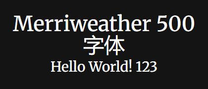 Merriweather-500