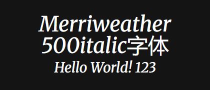 Merriweather-500italic