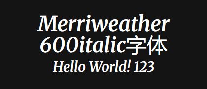Merriweather-600italic