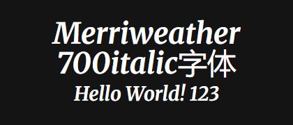 Merriweather-700italic